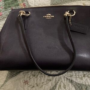 Purple COACH purse